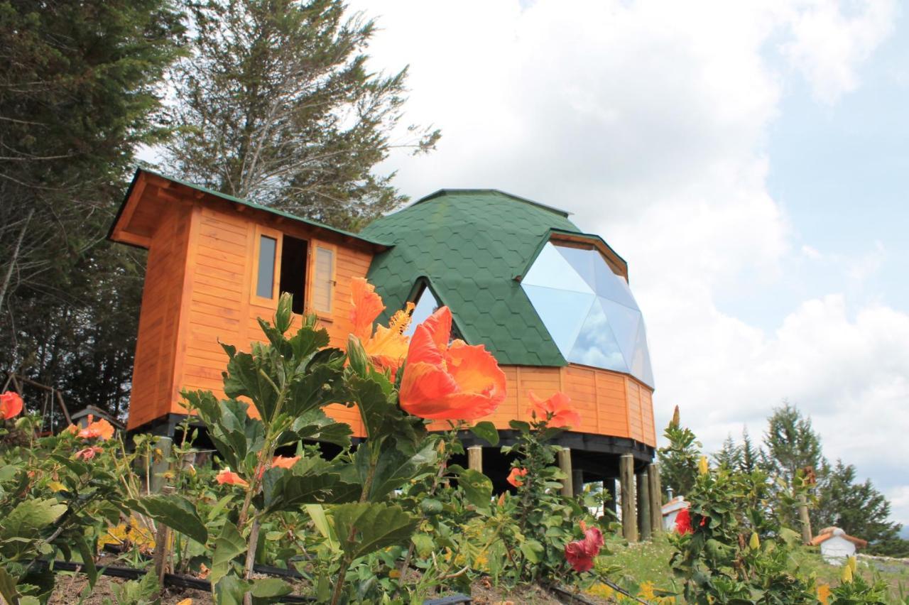 Glamping Y Chalet Aventura Park Villa De Leyva La Periquera Kültér fotó
