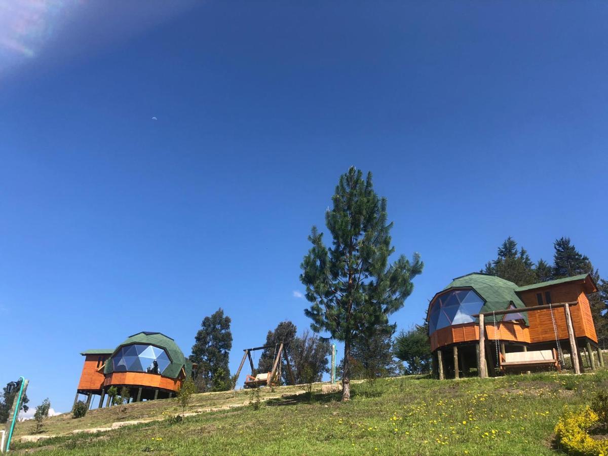 Glamping Y Chalet Aventura Park Villa De Leyva La Periquera Kültér fotó