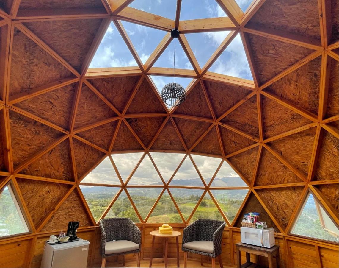 Glamping Y Chalet Aventura Park Villa De Leyva La Periquera Kültér fotó