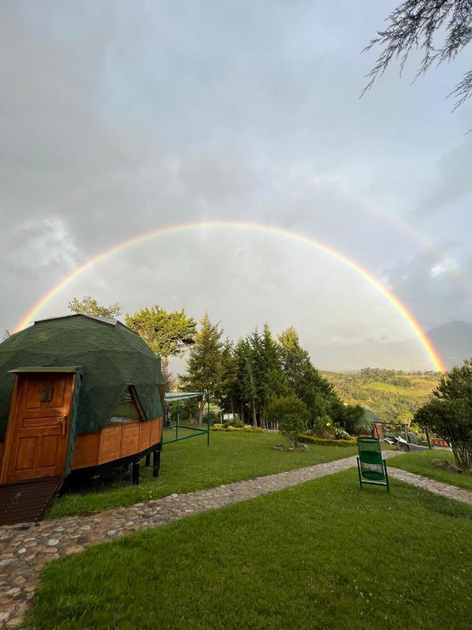 Glamping Y Chalet Aventura Park Villa De Leyva La Periquera Kültér fotó