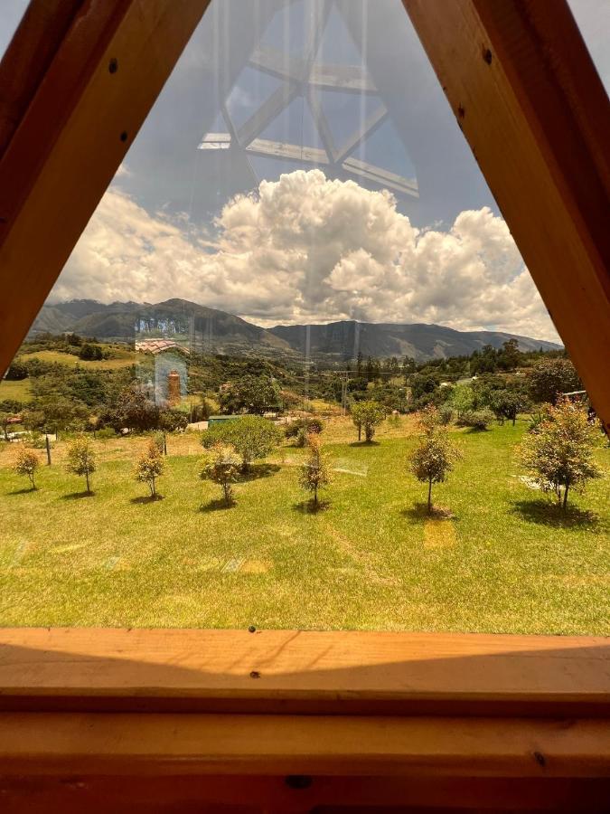 Glamping Y Chalet Aventura Park Villa De Leyva La Periquera Kültér fotó