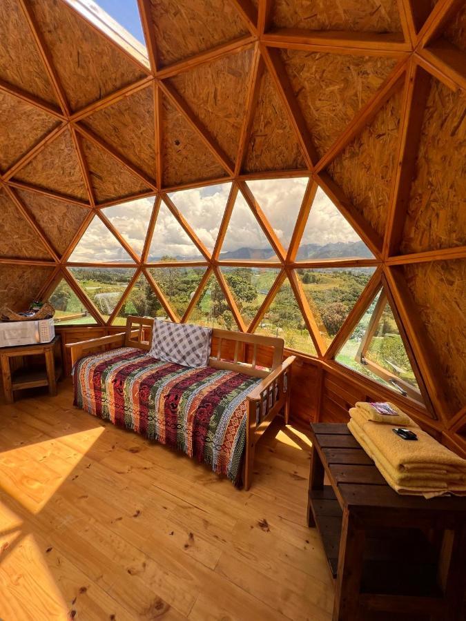 Glamping Y Chalet Aventura Park Villa De Leyva La Periquera Kültér fotó