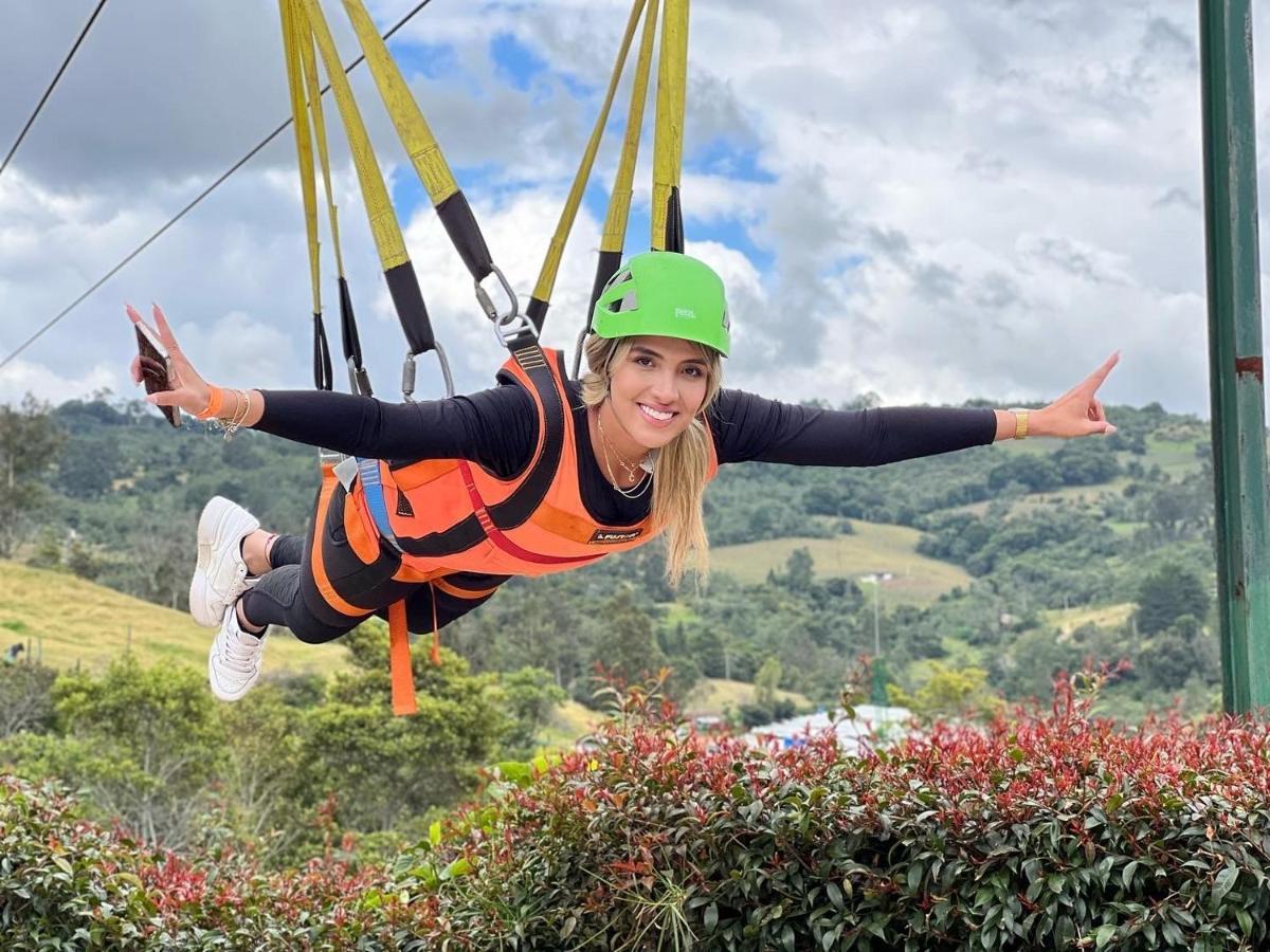 Glamping Y Chalet Aventura Park Villa De Leyva La Periquera Kültér fotó