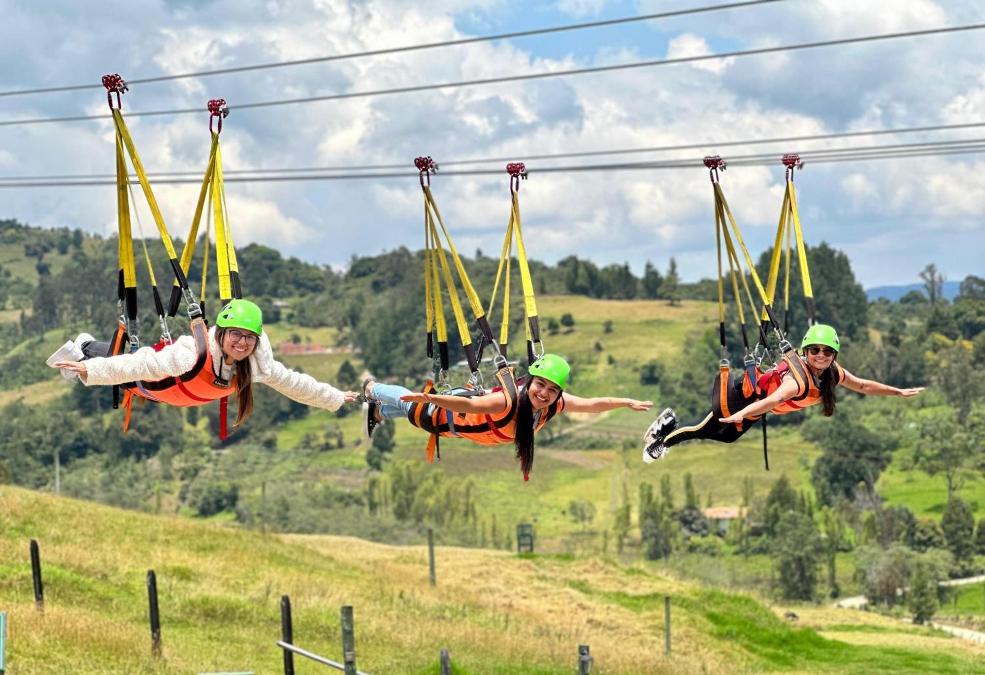 Glamping Y Chalet Aventura Park Villa De Leyva La Periquera Kültér fotó