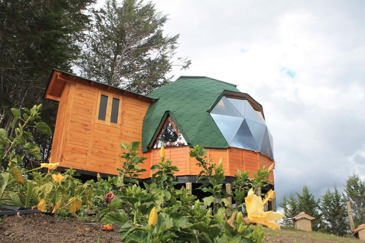 Glamping Y Chalet Aventura Park Villa De Leyva La Periquera Kültér fotó