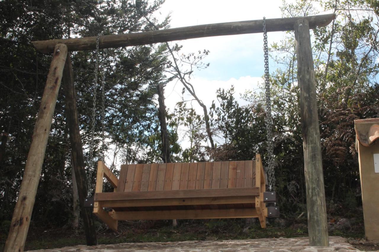 Glamping Y Chalet Aventura Park Villa De Leyva La Periquera Kültér fotó